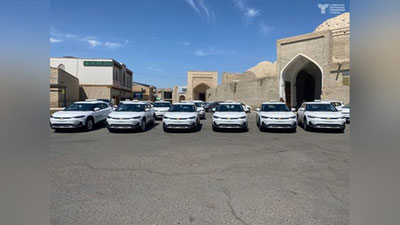 'O`zbekistonda ilk bor elektromobillar yo`nalishsiz taksi xizmatini ko`rsatadi'ning rasmi