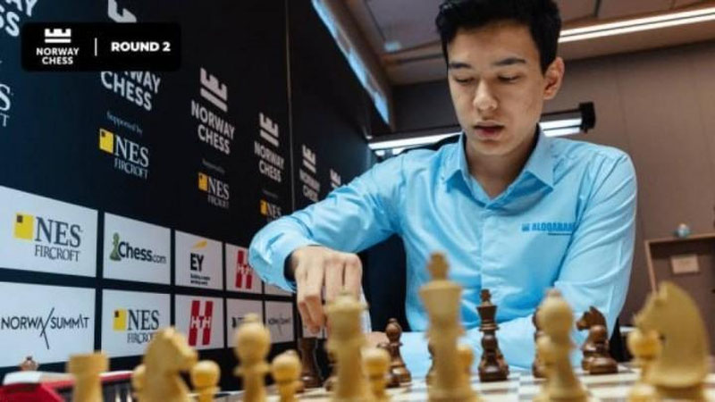 '“Norway Chess“ turnirida Nodirbek Abdusattorovning navbatdagi raqibi nomi ma`lum bo`ldi'ning rasmi