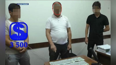 'Irrigasiya bo`limi mansabdor xodimi 3,5 ming dollar pora bilan ushlandi'ning rasmi