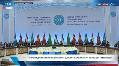 'Turkiy dunyo buyuk tarixining yorqin sahifalari ulug` ajdodlarimiz tomonidan birgalikda yaratilga – Shavkat Mirziyoev'ning rasmi
