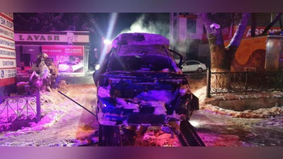 'Toshkentda KIA K5 avtomobili yonib ketdi'ning rasmi