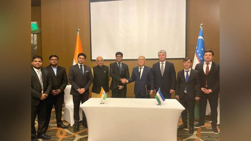 '"O`zbekgidroenergo" Hindiston kompaniyasi bilan innovasion gidroagregatlarni etkazish bo`yicha shartnoma imzoladi'ning rasmi