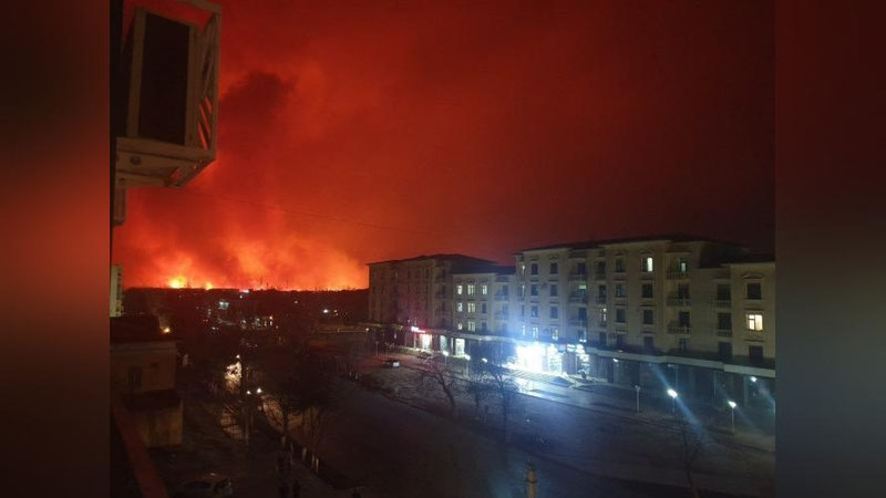 'Termiz shahrida bo`lgan yong`in yuzasidan ma`lumot berildi'ning rasmi