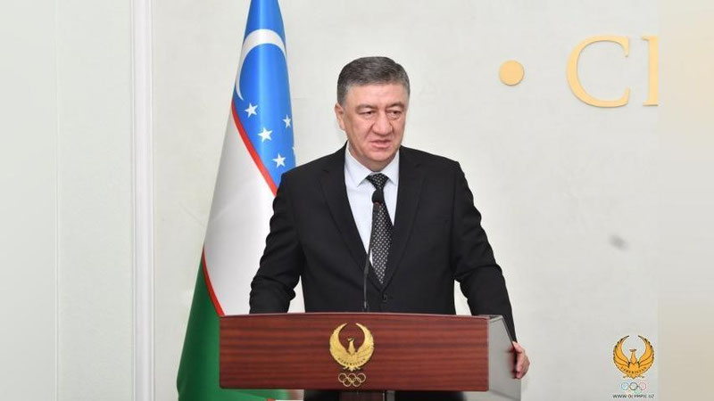 'Po`lat Bobojonov O`zbekiston voleybol federasiyasi raisi bo`ldi'ning rasmi