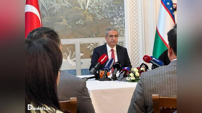 'O`zbekiston Turkiyaga 644 000 AQSh dollari miqdorida naqd mablag` va 674 tonna gumanitar yordam yubordi — Turkiya elchisi'ning rasmi