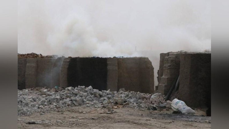 'Navoiyda havoni ifloslantiruvchi ohak ishlab chiqaradigan bir nechta sexlar aniqlandi'ning rasmi