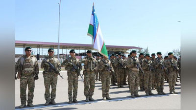 'O`zbekiston va Qozog`iston harbiy xizmatchilari hamkorligida maxsus taktik-o`quvlar boshlandi'ning rasmi