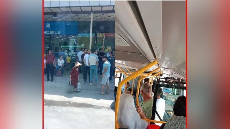 'Toshkentda avtobus va engil avtomobil haydovchilari o`rtasida janjal yuz berdi (video)'ning rasmi