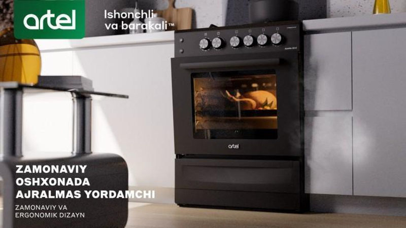 'Artel kompaniyasi vakillari gaz plitalari tanlashning eng foydali 6 jihatini aytib o`tdi'ning rasmi