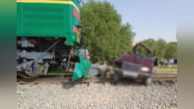 'Surxondaryoda poezd “Jiguli” bilan to`qnashdi'ning rasmi