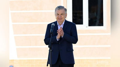 'Prezident Sariosiyoda “Zarchob-3” kichik gidro elektr stansiyasi qurilishiga start berdi'ning rasmi