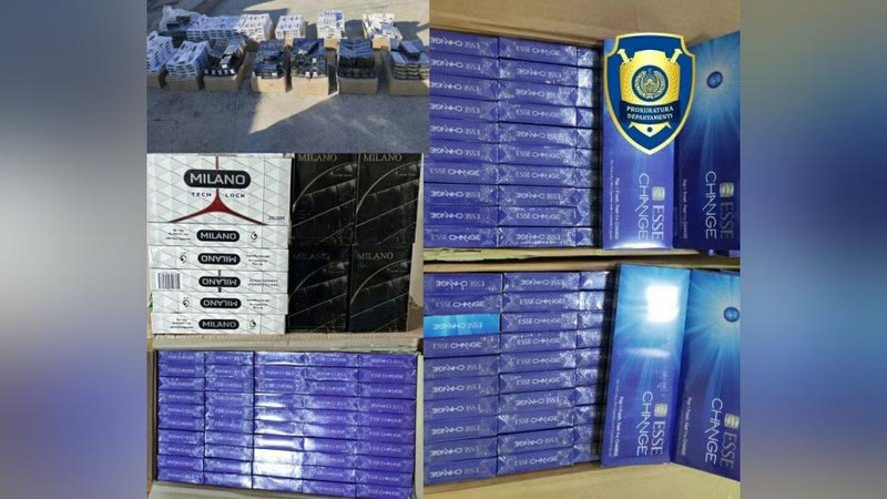 'Ikki viloyatda aksiz markasiz tamaki mahsulotlarini sotmoqchi bo`lganlar ushlandi'ning rasmi