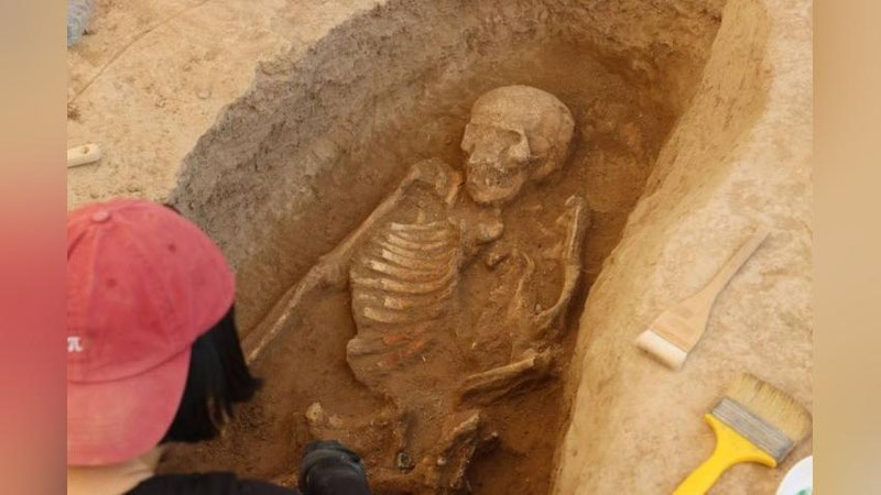 'Boysundagi “Rabot” yodgorligida yuechje davriga oid erkak va ayol suyak qoldiqlari topildi'ning rasmi