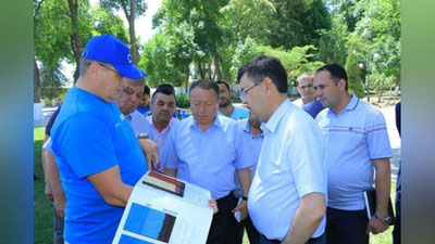 Изрображение 'Проект благоустройства Университетского бульвара в Самарканде пересмотрен (видео)'