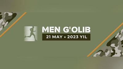 Изрображение 'В военно-патриотическом забеге Men G’olib стартуют около 1700 участников'