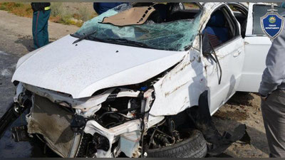 Изрображение 'ДТП в Бухарской области с участием "Нексии": погибли жена и 7-летний сын водителя'