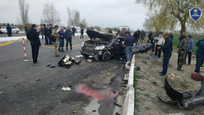 Изрображение 'В Бухаре в "Нексии" взорвался баллон: пассажиры на заднем сиденье погибли'