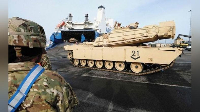 'AQSh M1 Abrams batalonini Ukrainaga beradi'ning rasmi