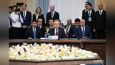 Изрображение 'Президент Узбекистана выдвинул инициативы по расширению сотрудничества в рамках СНГ'