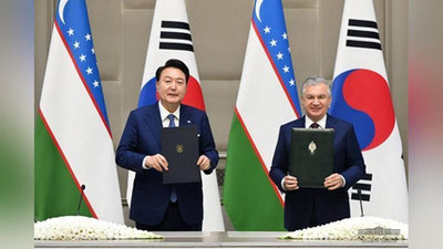 Изрображение 'По итогам узбекско-корейских переговоров подписаны 17 документов'