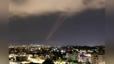 Изрображение 'Иран атаковал Израиль с применением 300 ракет и дронов: атака продолжалась 5 часов'