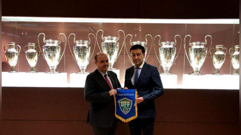 Изрображение 'ТРЕНЕРЫ АКАДЕМИИ "РЕАЛА" БУДУТ ДЕЛИТЬСЯ ОПЫТОМ В УЗБЕКИСТАНЕ'