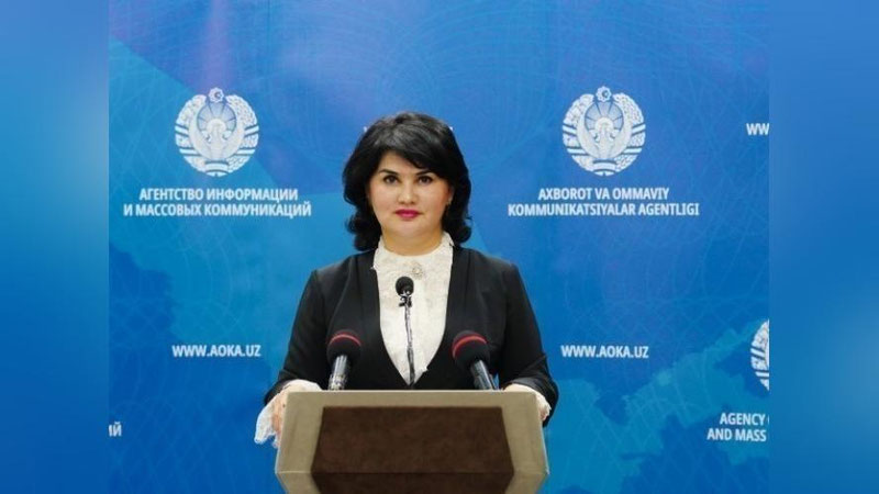 'Prokuror “Kompromat ishi” bo`yicha ayblanayotgan Mavjuda Mirzaevani 6 yilga ozodlikdan mahrum qilishni so`radi'ning rasmi