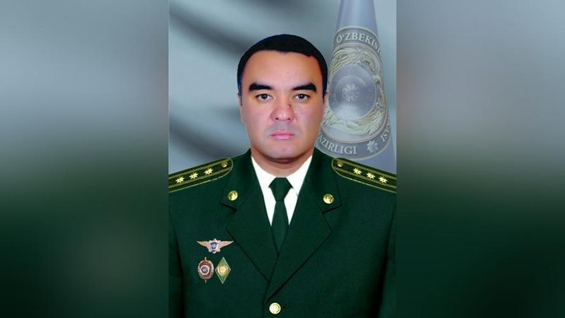 'Sirdaryo viloyati IIBga yangi rahbar tayinlandi'ning rasmi