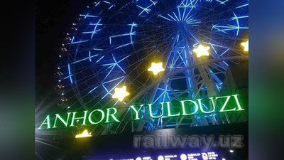 Изрображение 'В ТАШКЕНТЕ ЗАПУСТИЛИ "ЗВЕЗДУ АНХОРА": ФОТО С ВЫСОТЫ'