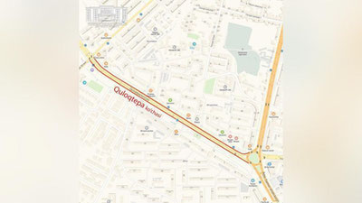 Изрображение 'Переименована улица "Қулоқтепа" на Юнусабаде'