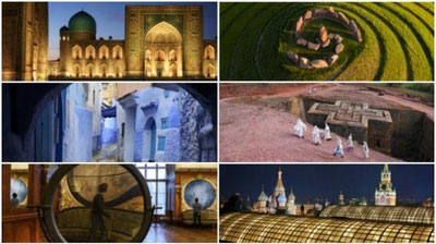 Изрображение 'ФОТОГРАФИИ САМАРКАНДА СТАЛИ ЦЕНТРАЛЬНЫМ ЭКСПОНАТОМ ВЫСТАВКИ В МОСКОВСКОМ ГУМЕ'