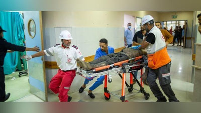 'Isroil armiyasi G`azodagi Al-Shifa kasalxonasida operasiya boshladi'ning rasmi