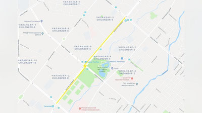 Изрображение 'ОТРЕЗОК ПРОСПЕКТА ОТ МЕТРО "НОВЗА" ДО МЕТРО "ЧИЛАНЗАР" ЗАКРЫТ ДЛЯ ДВИЖЕНИЯ'