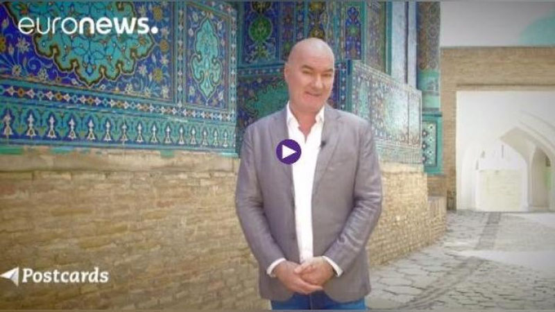 Изрображение 'О КОМПЛЕКСЕ ШАХИ ЗИНДА В САМАРКАНДЕ РАССКАЗАЛИ НА EURONEWS (ВИДЕО)'