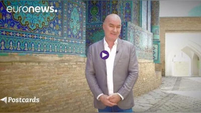 Изрображение 'О КОМПЛЕКСЕ ШАХИ ЗИНДА В САМАРКАНДЕ РАССКАЗАЛИ НА EURONEWS (ВИДЕО)'