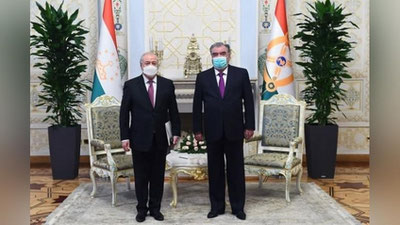 Изрображение 'Министр иностранных дел Узбекистана был принят главой Таджикистана'