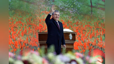 Изрображение 'В Ташкенте прошли торжества в честь Навруза: с праздником народ поздравил глава государства'