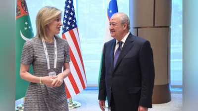 Изрображение 'Встреча диалогового формата «С5+1» прошла в Ташкенте'