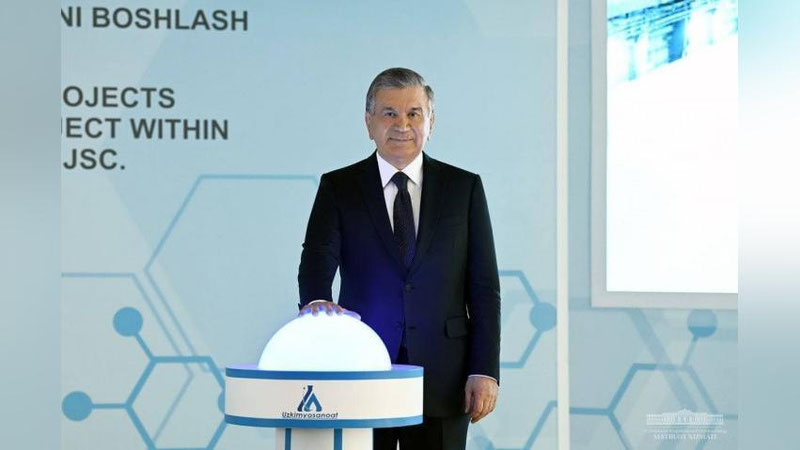 'Навоийда иккита корхона ишга туширилди, яна бирига тамал тоши қўйилди (фото)'ning rasmi