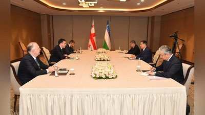 Изрображение 'Главы МИД Узбекистана и Грузии подписали Программу сотрудничества на 2022-2024 годы'