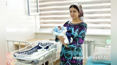 Изрображение 'В Душанбе родился 10-миллионный житель Таджикистана'