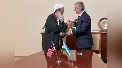 'Sayyohlar oqimini oshirish, tarixiy manbaalarni birgalikda tadqiq etish yoxud arab tilini zamonaviy metodika bilan o`qitish...'ning rasmi