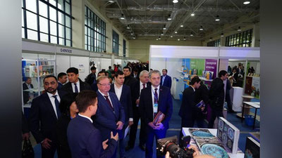 'Butunjahon jamiyati "Tashkent Book Fest" Toshkent xalqaro kitob yarmarkasida ishtirok etdi'ning rasmi