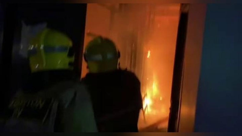 'Farg`onadagi yashash xonadonida yong`in sodir bo`ldi (video)'ning rasmi