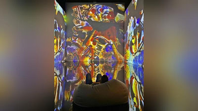 Изрображение 'Новая мультимедийная выставка в Ташкенте: От Моне до Кандинского (фото)'