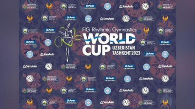 Изрображение 'Ташкент принимает этап Кубка мира по художественной гимнастике'