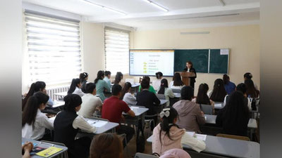 Изрображение 'Центр русского языка открылся в каршинском вузе'