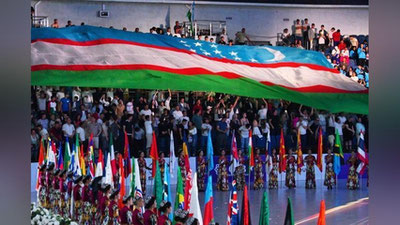 Изрображение 'В Ташкенте прошла церемония открытия чемпионата мира по боксу (фото)'