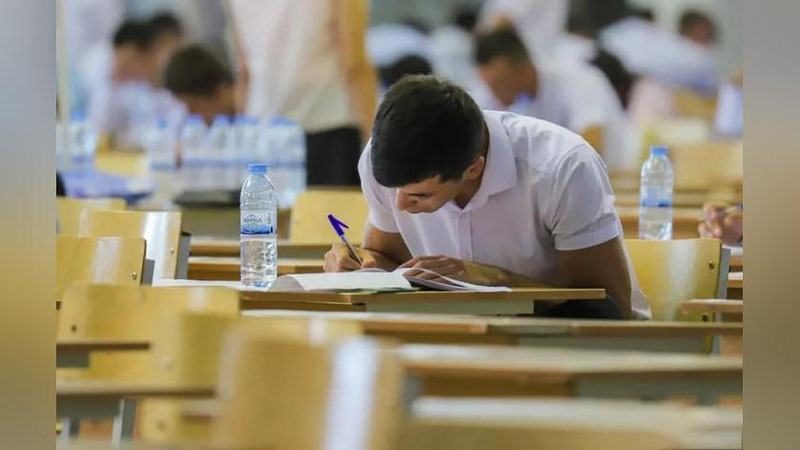 'Bu yilgi oliy ta`limga kirish imtihonlari usti yopiq binolarda o`tkaziladi'ning rasmi