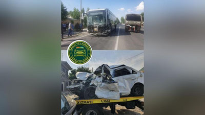 Изрображение 'Еще одно ДТП с участием электробуса в Ташкенте: на этот раз со смертельным исходом'